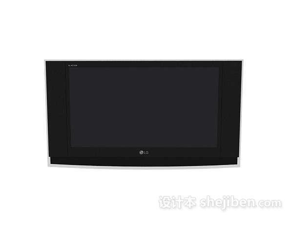 LG黑色电视机