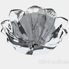 水晶器皿3d模型下载