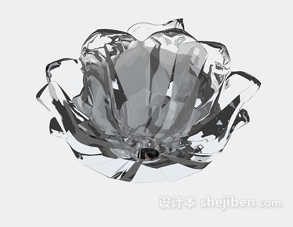 免费水晶器皿3d模型下载
