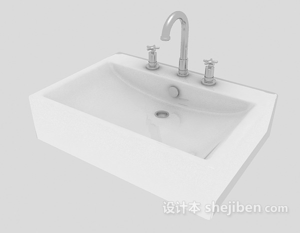 免费厨卫间洗手池3d模型下载