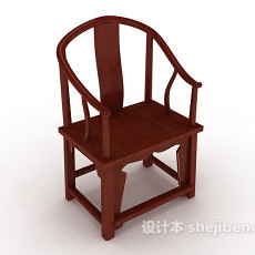 新中式家居家居椅3d模型下载