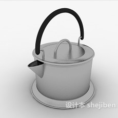 开水烧水壶3d模型下载