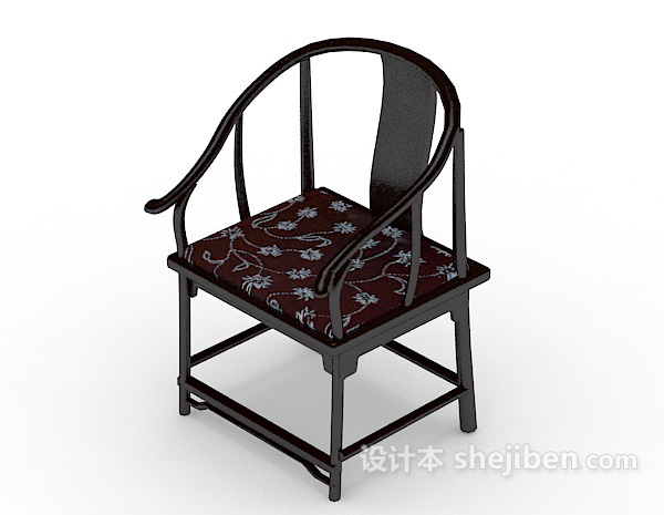 传统中式扶手椅