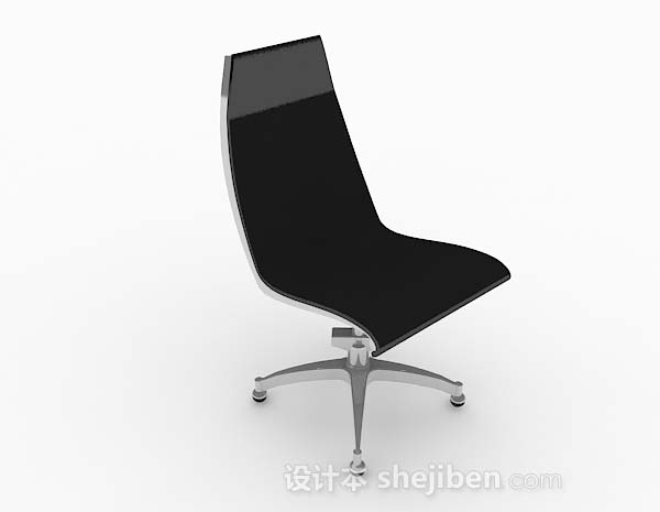 现代简约黑色椅子