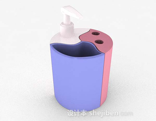 现代风格洗手液3d模型下载