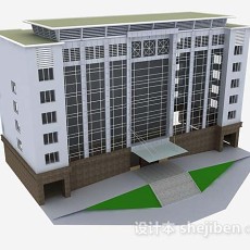 现代大厦3d模型下载