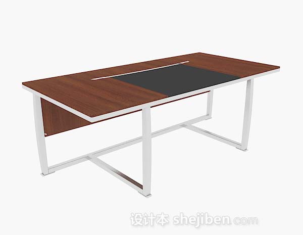 现代简约木质办公桌