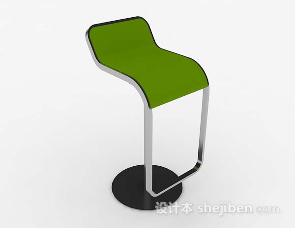 绿色休闲简约椅子