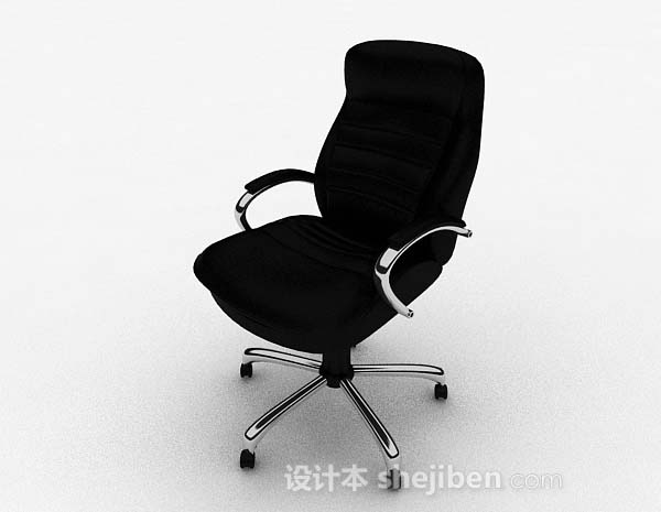 现代黑色高档椅子
