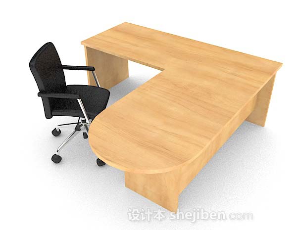 简单办公桌椅组合