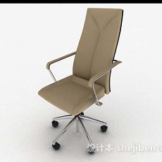 现代简约轮滑式休闲椅3d模型下载