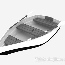 灰色划艇3d模型下载