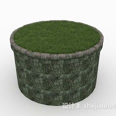 绿草3d模型下载