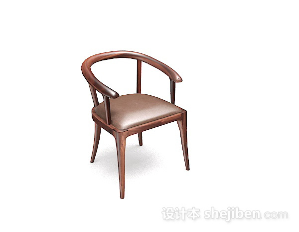 新中式木质家居椅子