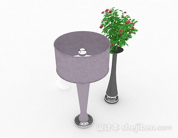 设计本简约清新家居组合花瓶3d模型下载