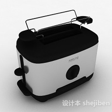 黑色厨房电器3d模型下载