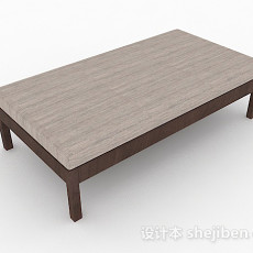 简约沙发凳3d模型下载