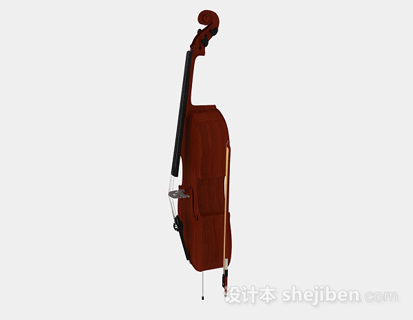 免费大提琴3d模型下载