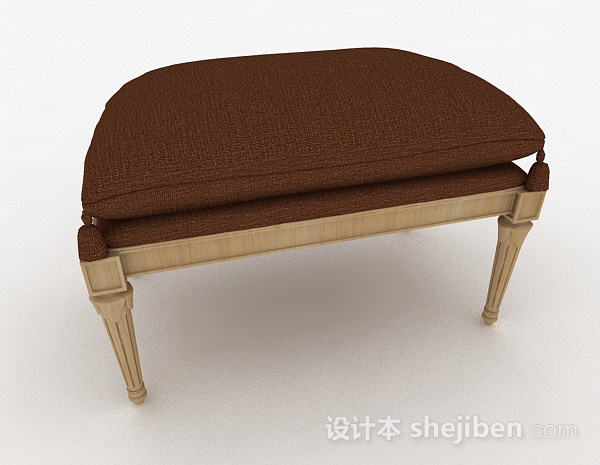 欧式古典沙发凳