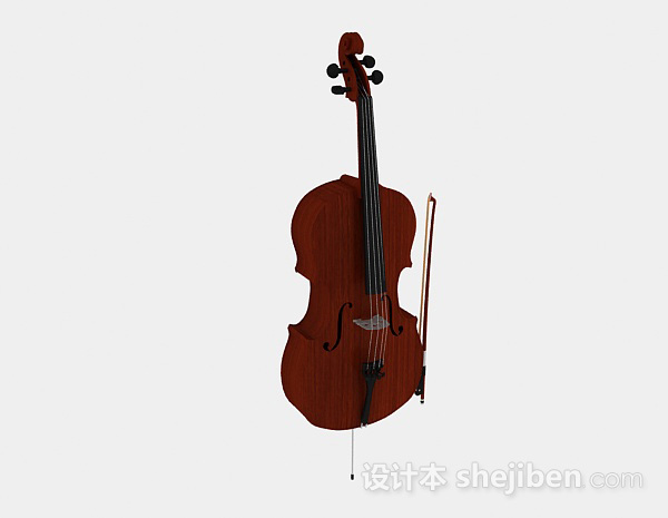 大提琴3d模型下载