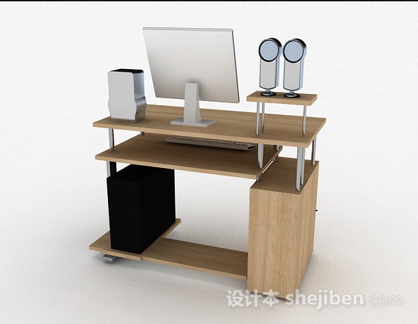 木质电脑书桌
