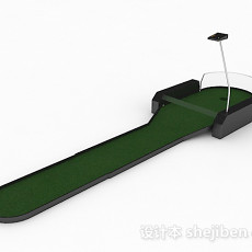 室内高尔夫球3d模型下载