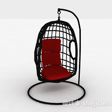 欧式吊篮椅3d模型下载
