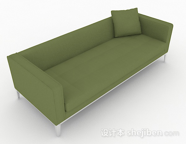 绿色多人沙发