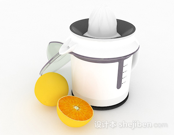 水果榨汁机3d模型下载