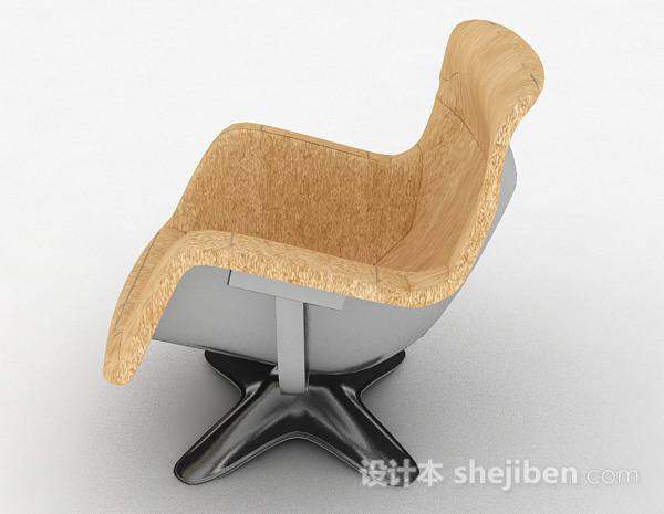 设计本现代时尚舒适家居椅3d模型下载