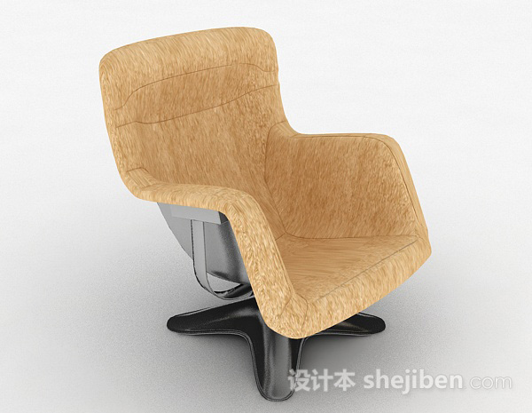 现代时尚舒适家居椅3d模型下载