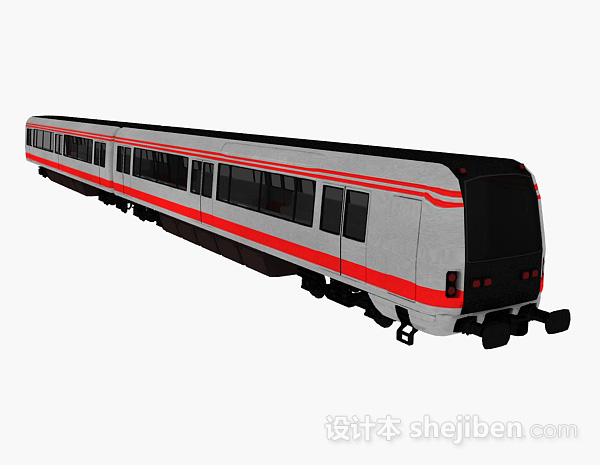 火车车厢3d模型下载