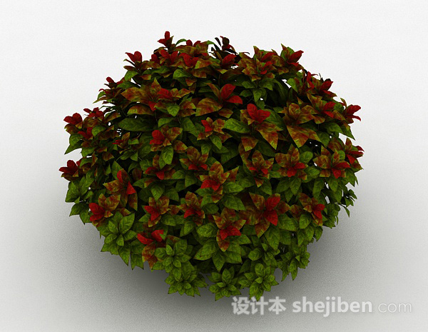 设计本室外装饰花卉3d模型下载