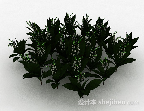 其它园林观赏型植物3d模型下载