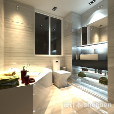 浴室3d模型下载