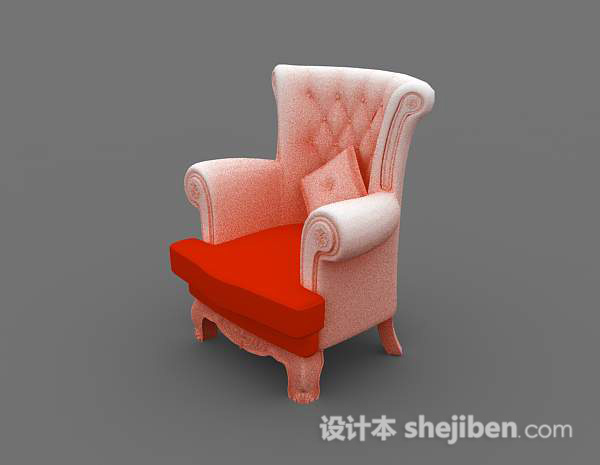 现代风格总统椅子3d模型下载