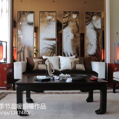 中国院子新中式别墅装修装修效果图