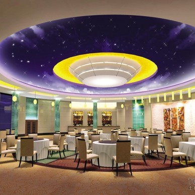 旅馆餐厅设计图